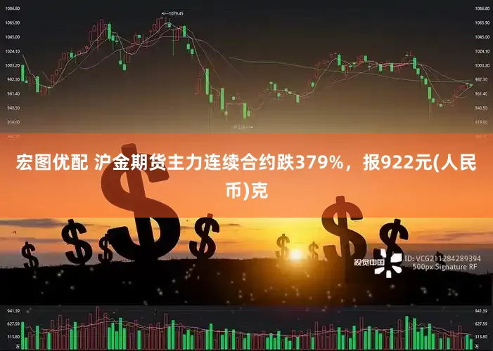宏图优配 沪金期货主力连续合约跌379%，报922元(人民币)克